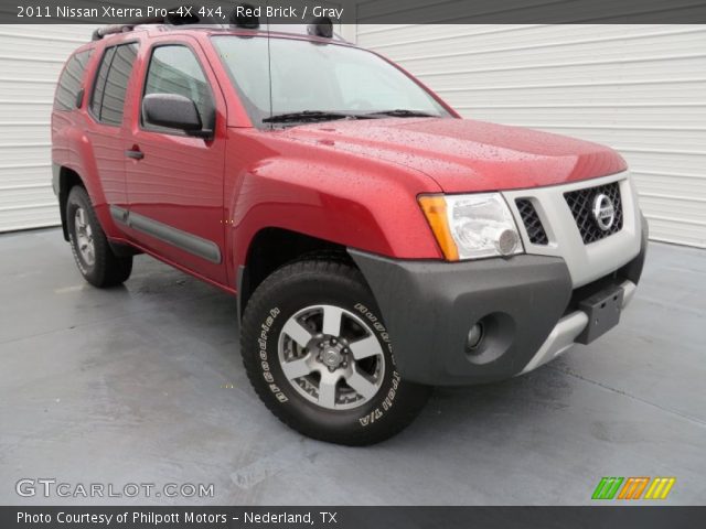 2011 Nissan Xterra Pro-4X 4x4 in Red Brick