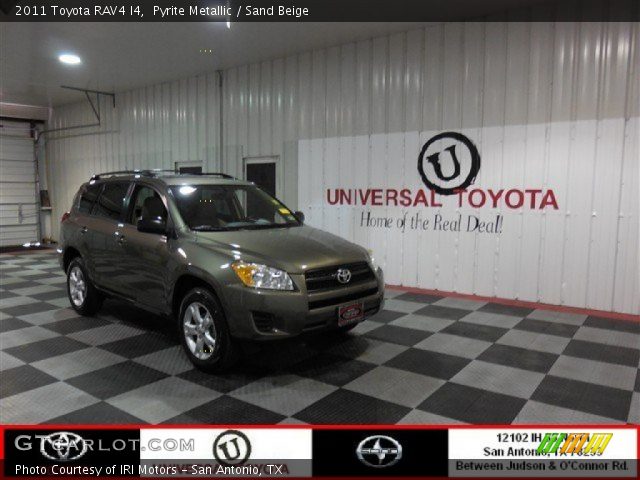 2011 Toyota RAV4 I4 in Pyrite Metallic