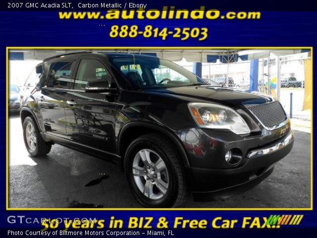 2007 GMC Acadia SLT in Carbon Metallic