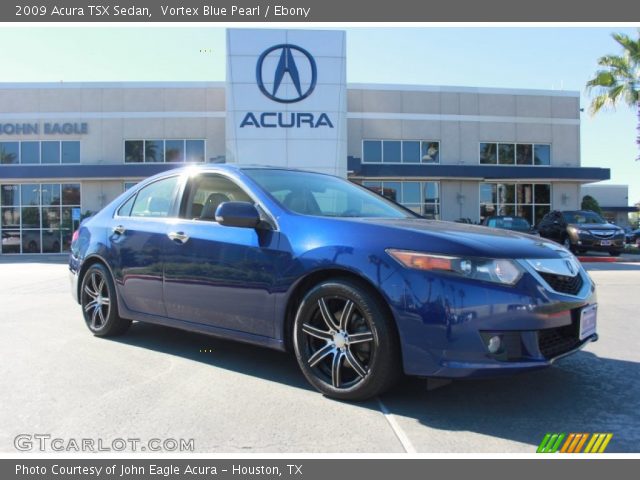 2009 Acura TSX Sedan in Vortex Blue Pearl