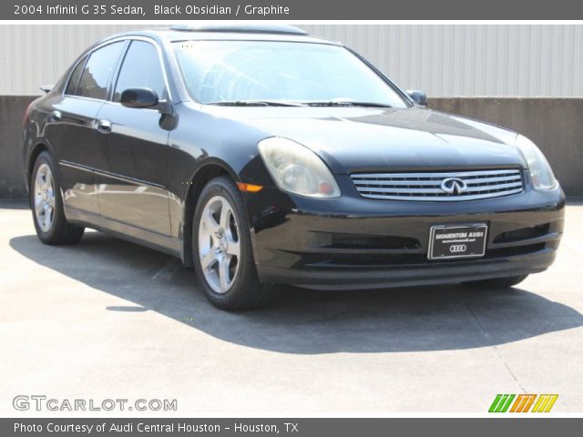 2004 Infiniti G 35 Sedan in Black Obsidian