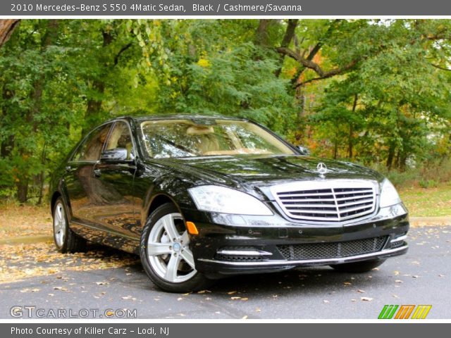 2010 Mercedes-Benz S 550 4Matic Sedan in Black