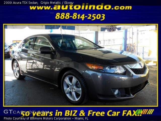 2009 Acura TSX Sedan in Grigio Metallic