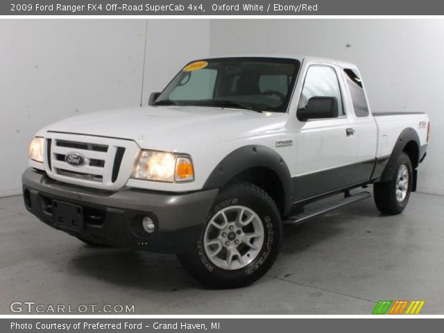 2009 Ford Ranger FX4 Off-Road SuperCab 4x4 in Oxford White