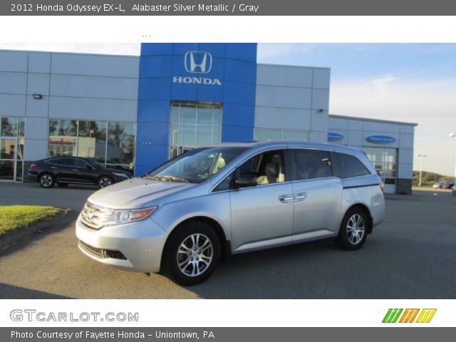 2012 Honda Odyssey EX-L in Alabaster Silver Metallic