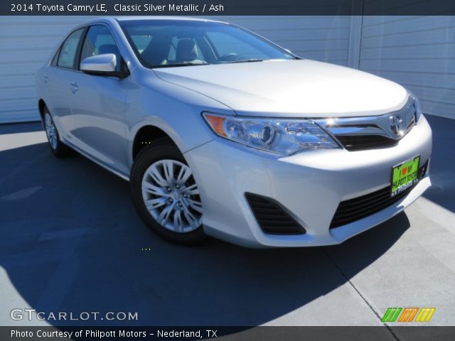 2014 Toyota Camry LE in Classic Silver Metallic