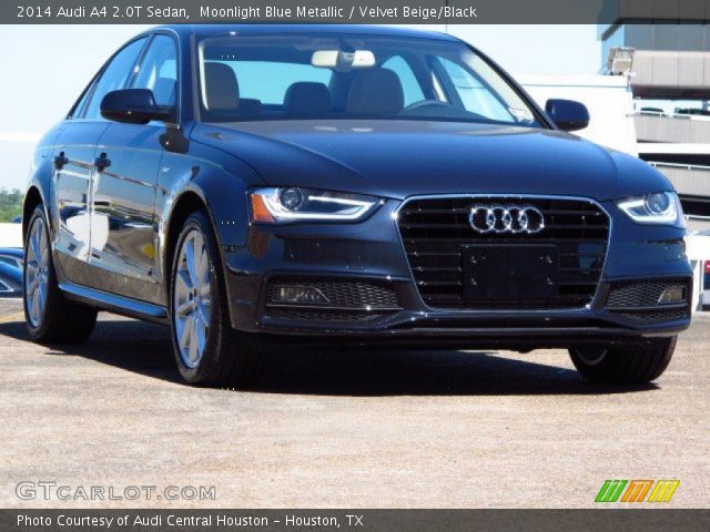 2014 Audi A4 2.0T Sedan in Moonlight Blue Metallic