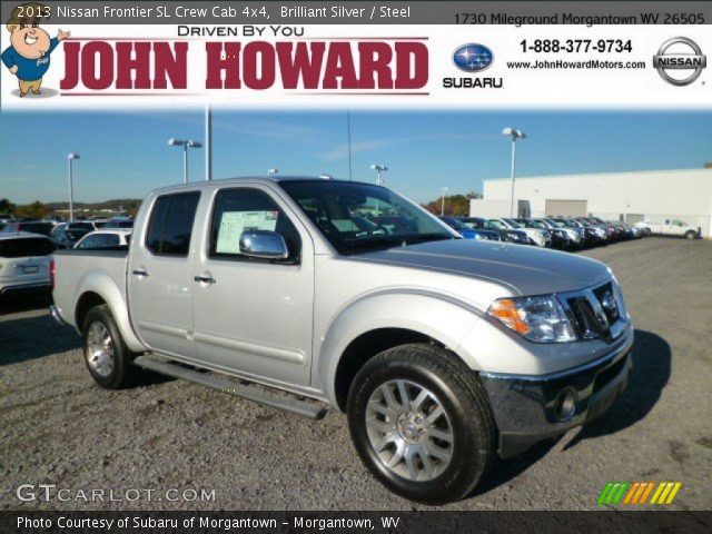 2013 Nissan Frontier SL Crew Cab 4x4 in Brilliant Silver