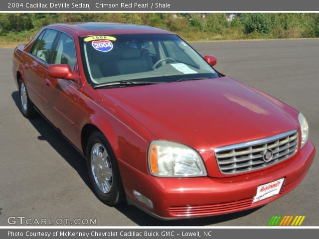 2004 Cadillac DeVille Sedan in Crimson Red Pearl