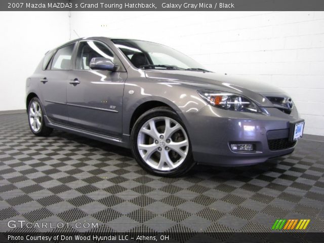 2007 Mazda MAZDA3 s Grand Touring Hatchback in Galaxy Gray Mica