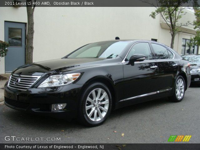 2011 Lexus LS 460 AWD in Obsidian Black