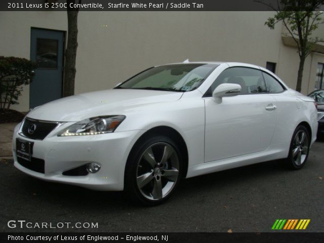 2011 Lexus IS 250C Convertible in Starfire White Pearl