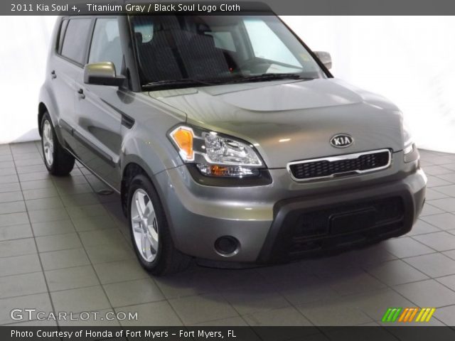 2011 Kia Soul + in Titanium Gray