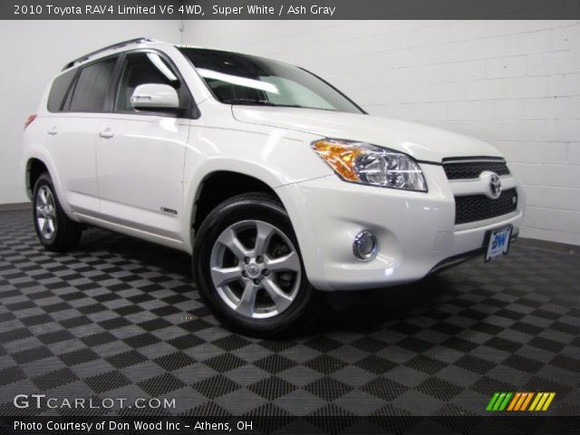 2010 Toyota RAV4 Limited V6 4WD in Super White