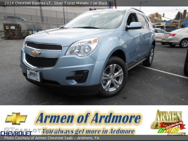 2014 Chevrolet Equinox LT in Silver Topaz Metallic