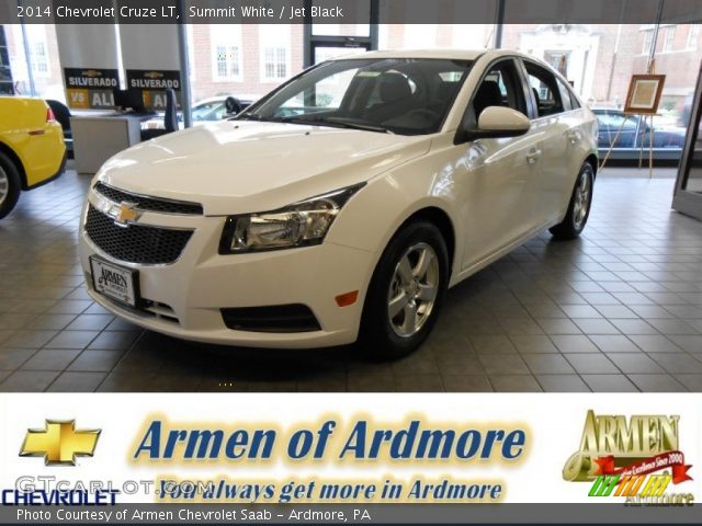 2014 Chevrolet Cruze LT in Summit White