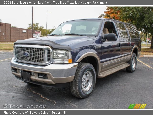 2002 Ford Excursion Limited 4x4 in True Blue Metallic