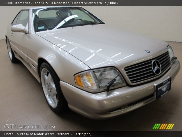 2000 Mercedes-Benz SL 500 Roadster in Desert Silver Metallic