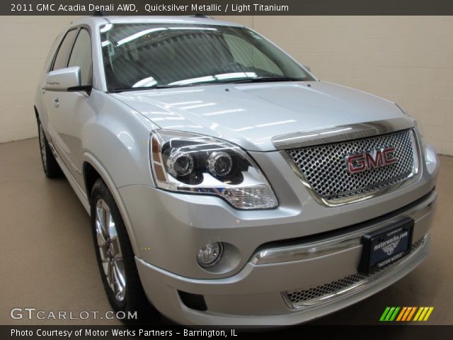 2011 GMC Acadia Denali AWD in Quicksilver Metallic