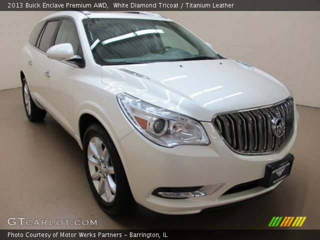 2013 Buick Enclave Premium AWD in White Diamond Tricoat