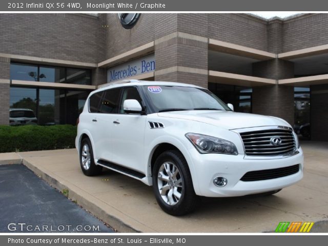 2012 Infiniti QX 56 4WD in Moonlight White