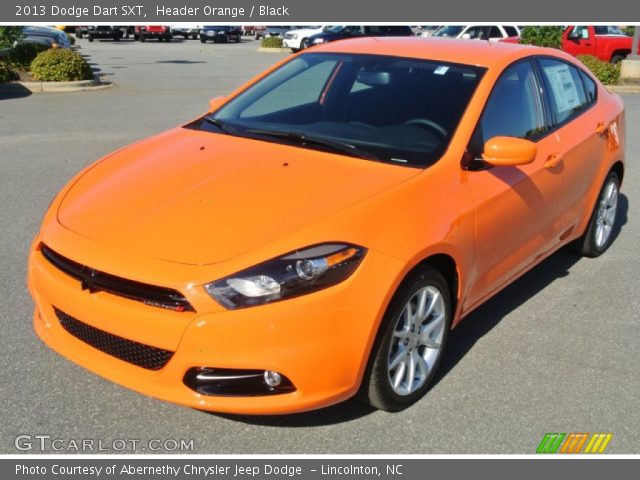 2013 Dodge Dart SXT in Header Orange