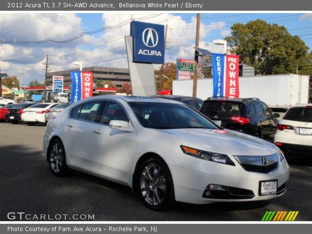 2012 Acura TL 3.7 SH-AWD Advance in Bellanova White Pearl