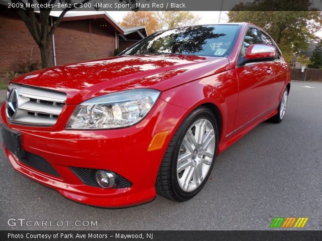 2009 Mercedes-Benz C 300 4Matic Sport in Mars Red