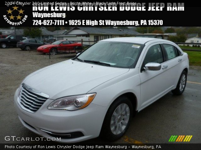 2014 Chrysler 200 Limited Sedan in Bright White