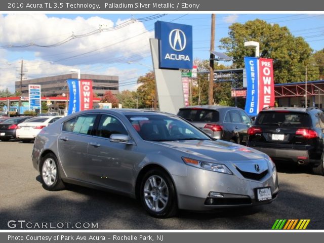 2010 Acura TL 3.5 Technology in Palladium Silver Metallic