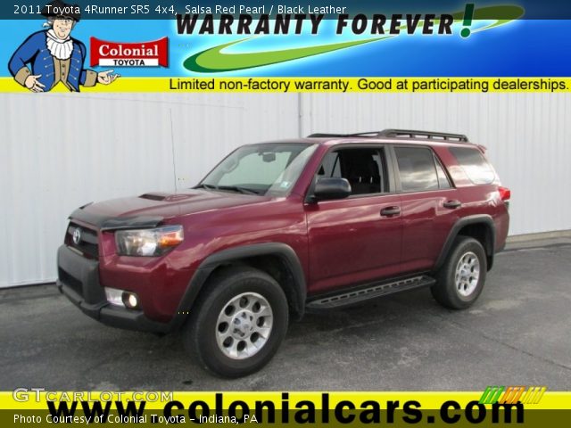 2011 Toyota 4Runner SR5 4x4 in Salsa Red Pearl