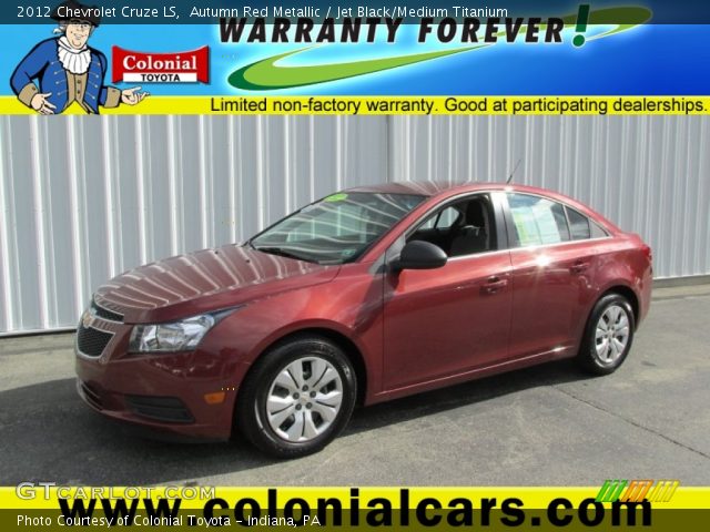 2012 Chevrolet Cruze LS in Autumn Red Metallic