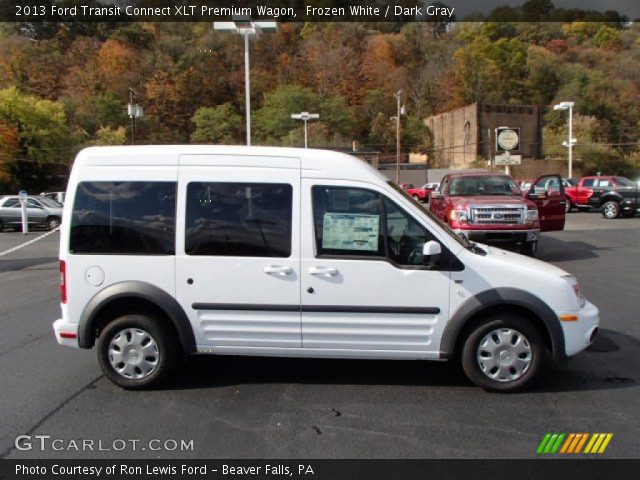2013 Ford Transit Connect XLT Premium Wagon in Frozen White