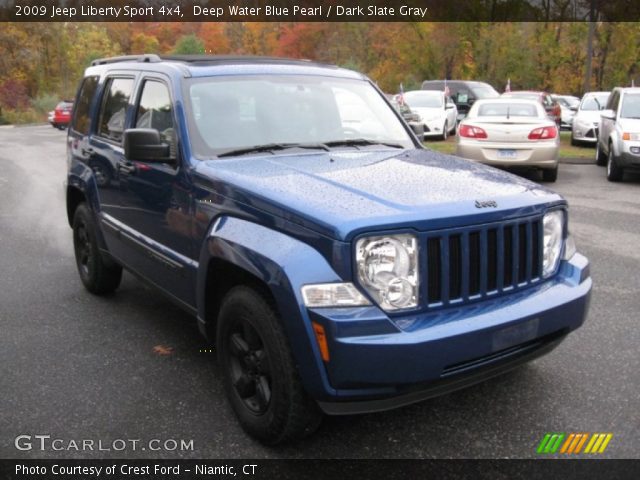 2009 Jeep Liberty Sport 4x4 in Deep Water Blue Pearl