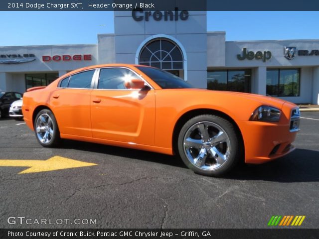 2014 Dodge Charger SXT in Header Orange
