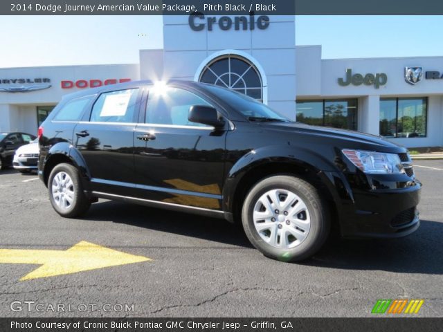 2014 Dodge Journey Amercian Value Package in Pitch Black