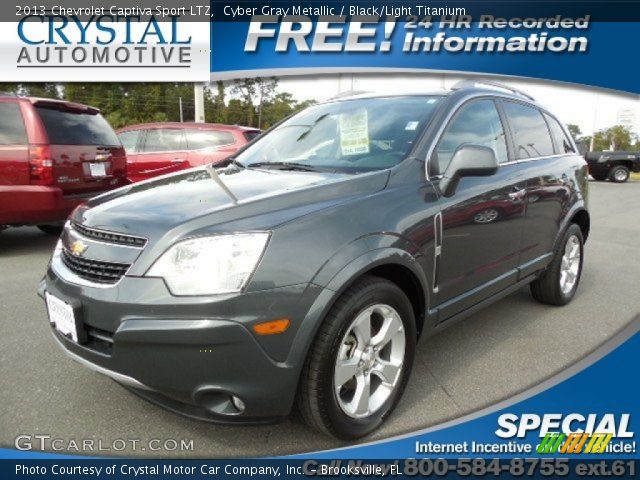 2013 Chevrolet Captiva Sport LTZ in Cyber Gray Metallic