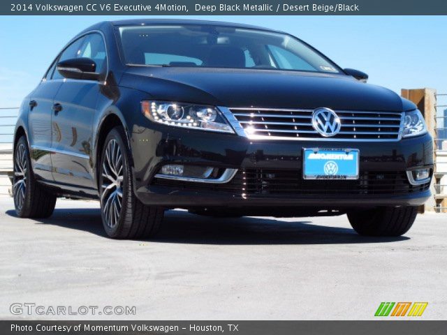 2014 Volkswagen CC V6 Executive 4Motion in Deep Black Metallic
