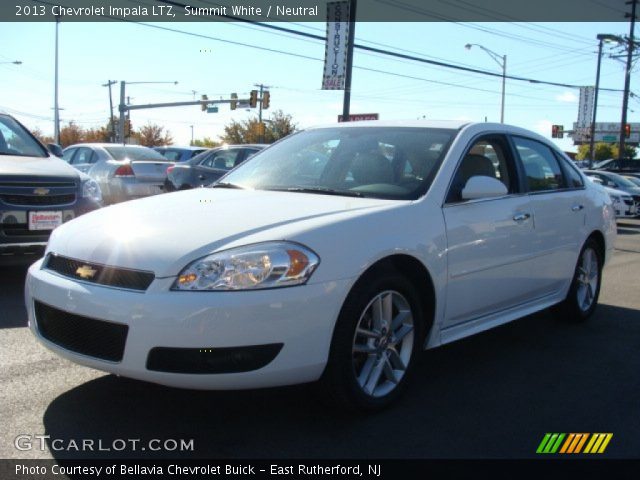 2013 Chevrolet Impala LTZ in Summit White