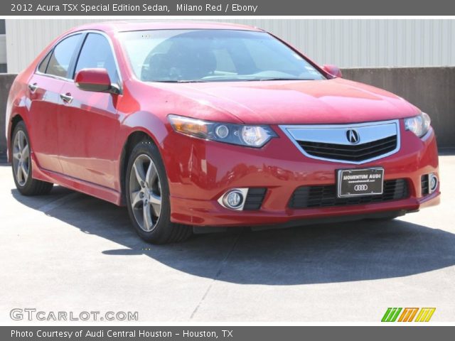 2012 Acura TSX Special Edition Sedan in Milano Red