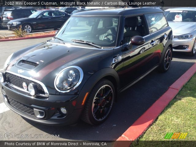 2012 Mini Cooper S Clubman in Midnight Black Metallic