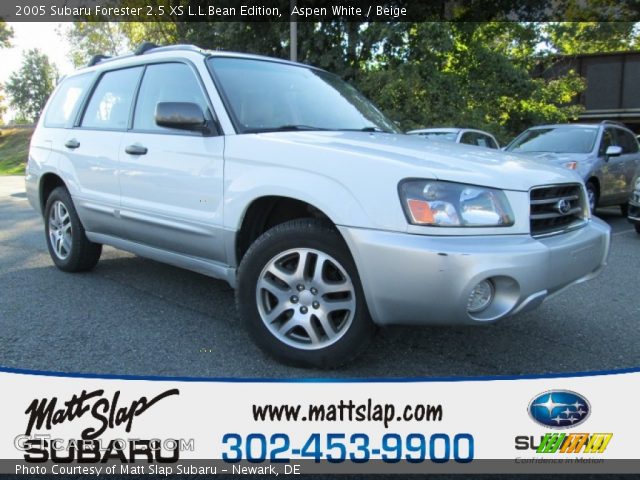 2005 Subaru Forester 2.5 XS L.L.Bean Edition in Aspen White