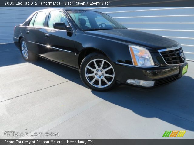 2006 Cadillac DTS Performance in Black Raven
