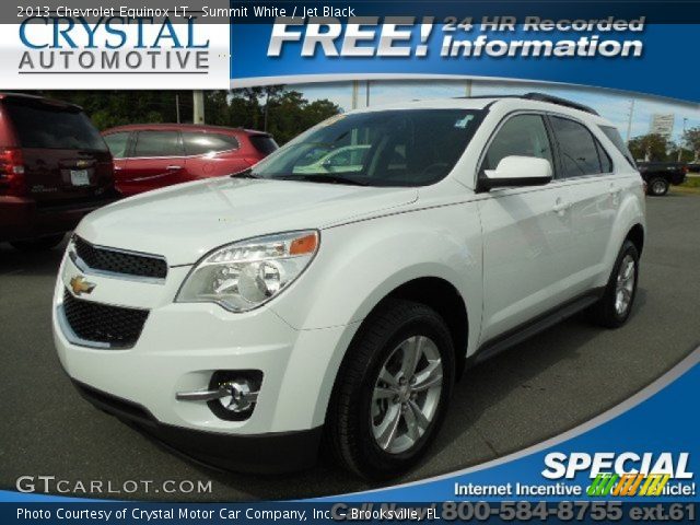 2013 Chevrolet Equinox LT in Summit White