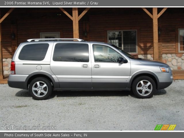 2006 Pontiac Montana SV6 in Liquid Silver Metallic
