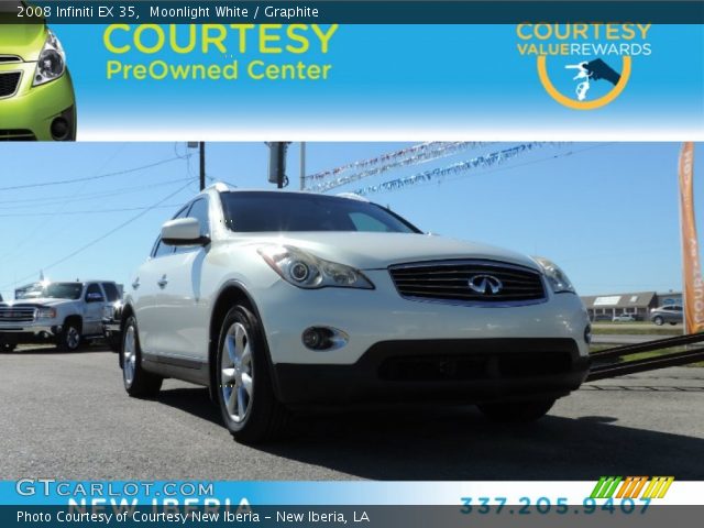 2008 Infiniti EX 35 in Moonlight White