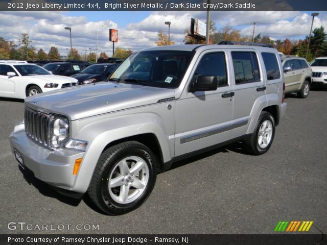 2012 Jeep Liberty Limited 4x4 in Bright Silver Metallic