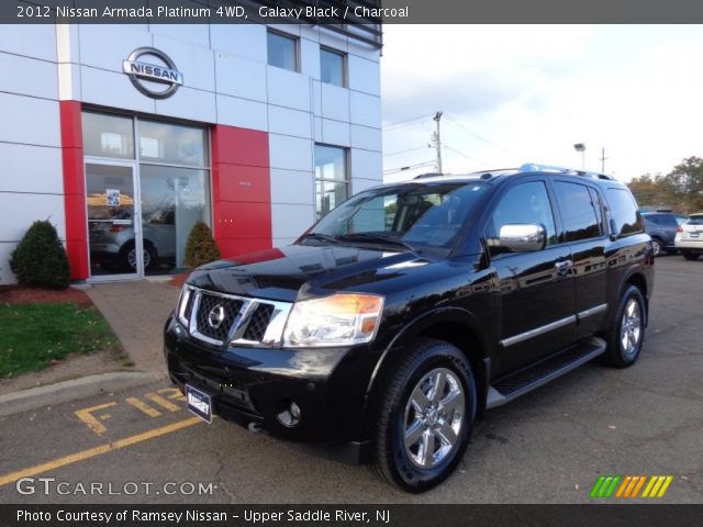 2012 Nissan Armada Platinum 4WD in Galaxy Black