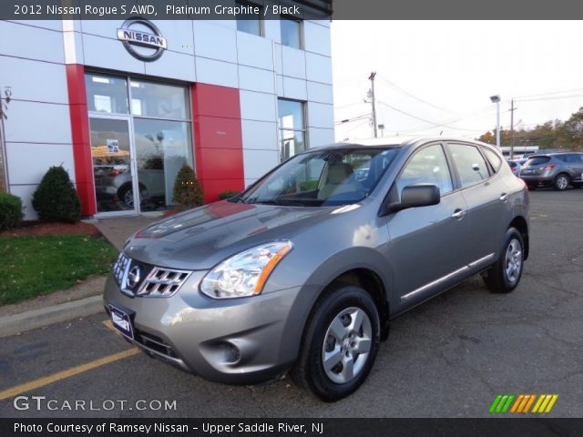2012 Nissan Rogue S AWD in Platinum Graphite
