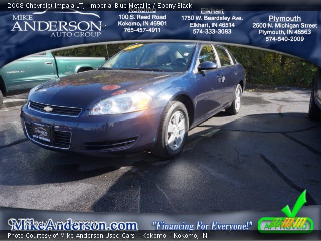 2008 Chevrolet Impala LT in Imperial Blue Metallic